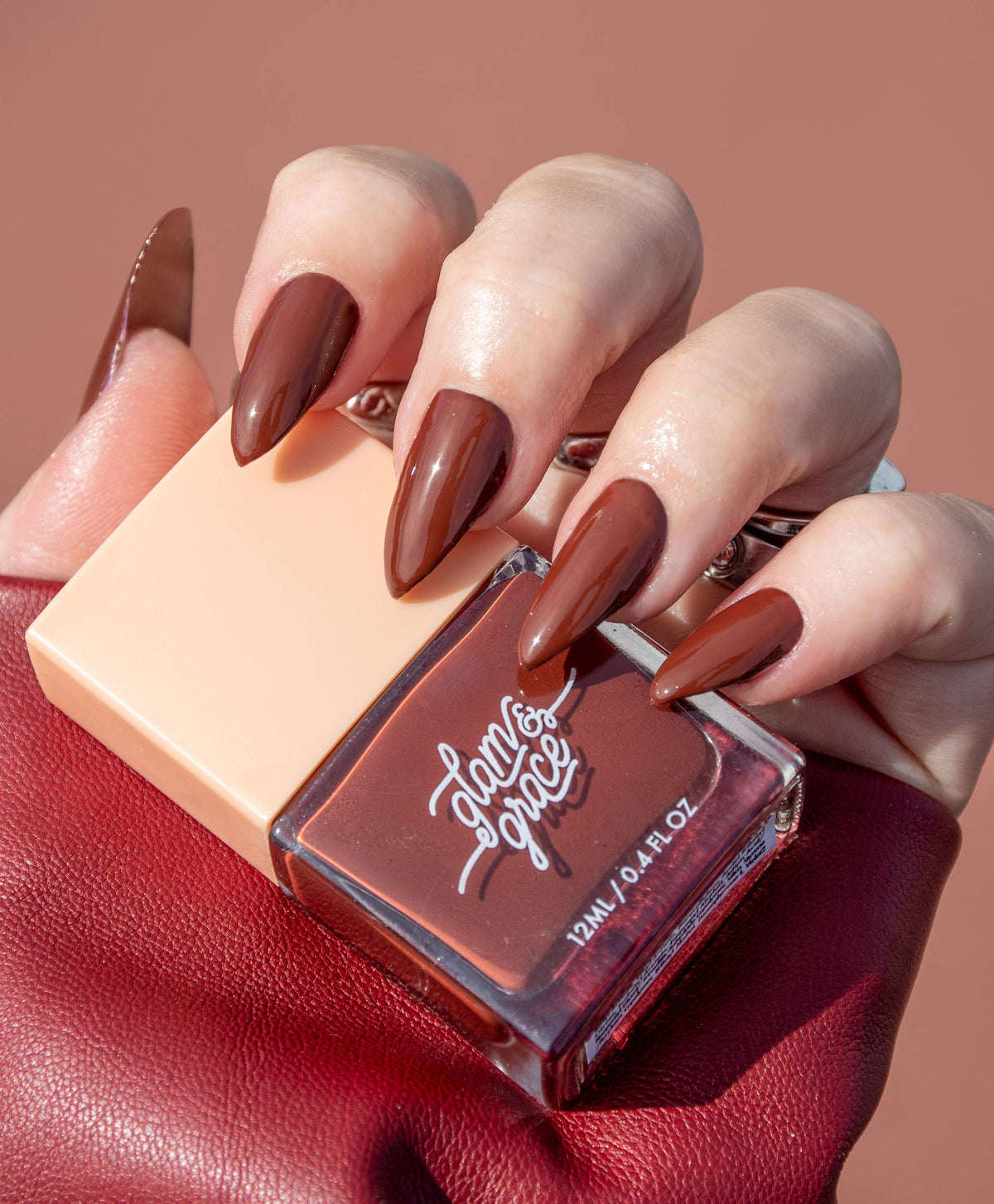 Non-Toxic Nail Polish - Dark Raisin