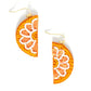 Citrus Fruit Slice Beaded Earrings - Orange or Lime Fair Anita