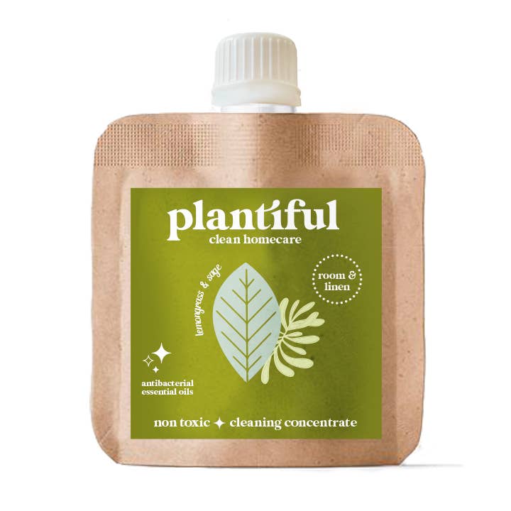 Plantiful Clean - Room & Linen Spray Concentrated Refill: Rosemary & Lemon Plantiful Clean