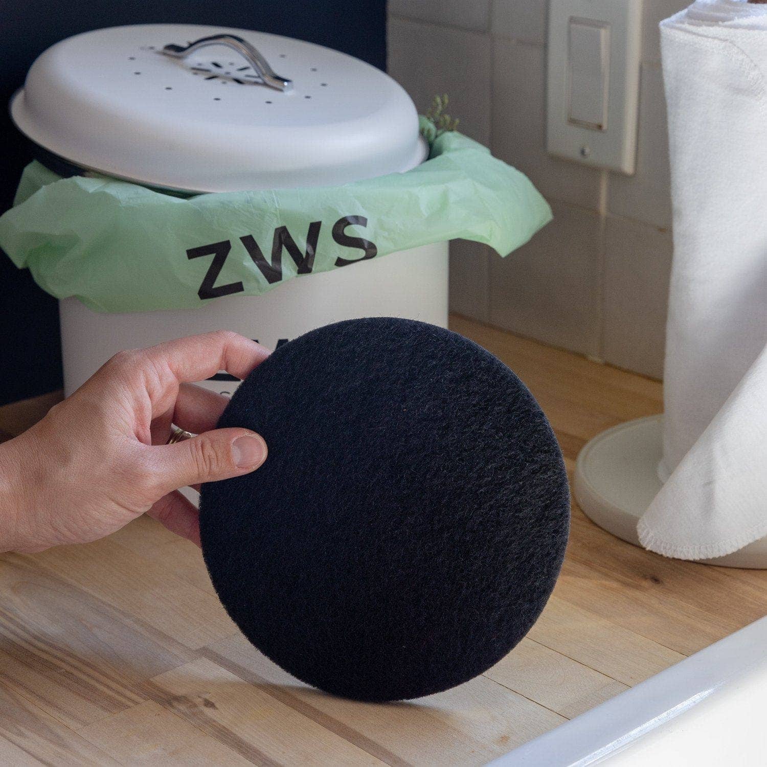 Countertop Compost Bin Replacement Filter Pack ZWS Essentials