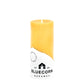 Bluecorn Candles - Pure Beeswax Pillar Candles: 4" x 8" / Raw Bluecorn Candles