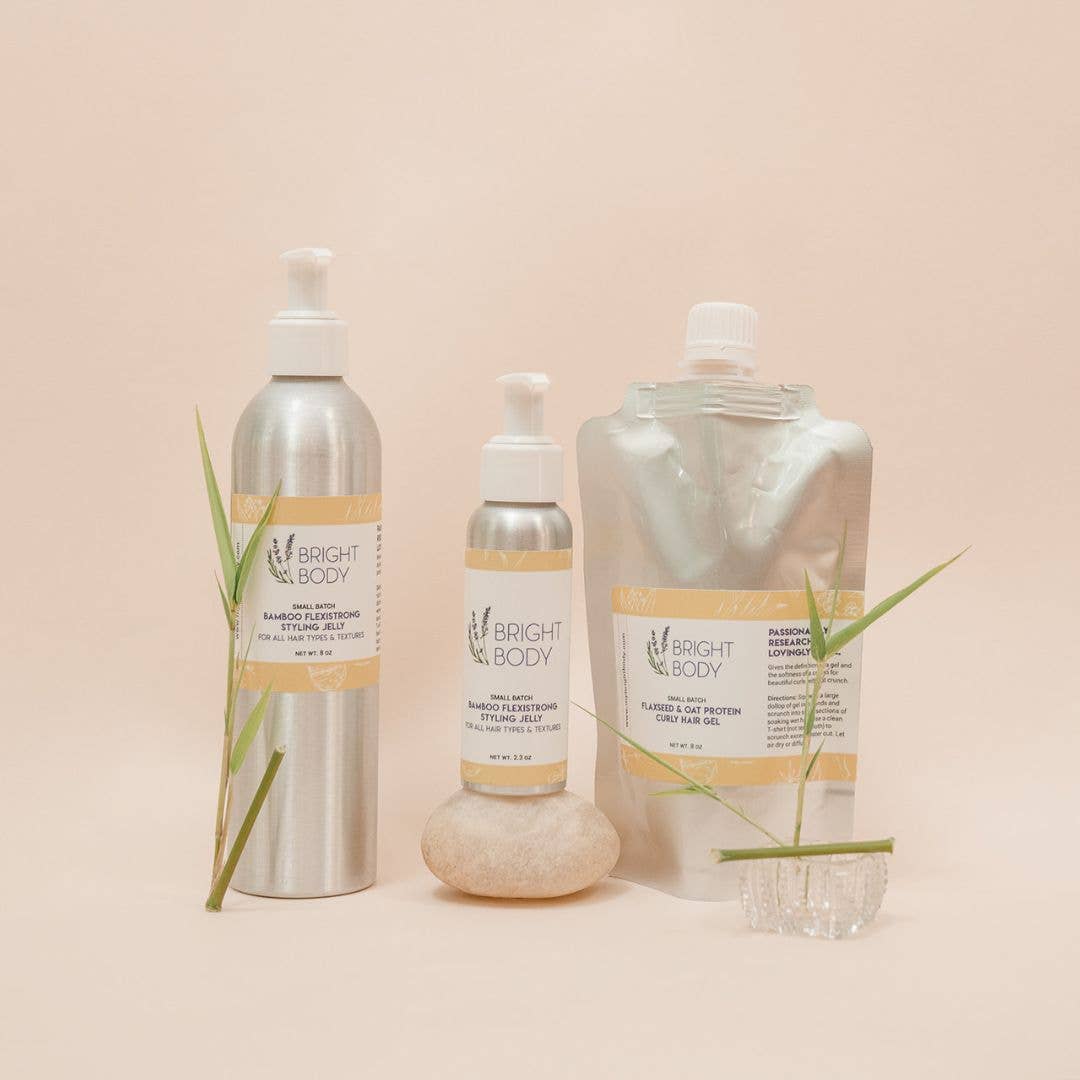 Bamboo FlexiStrong Styling Jelly | Nontoxic Strong Hair Gel