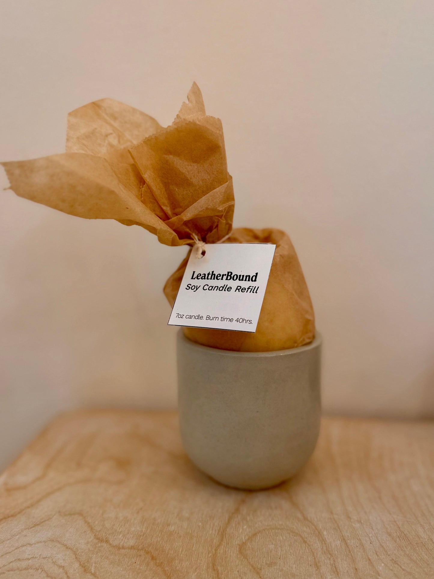 Hand Poured Soy Wax Candle Refills Evergreen Collective