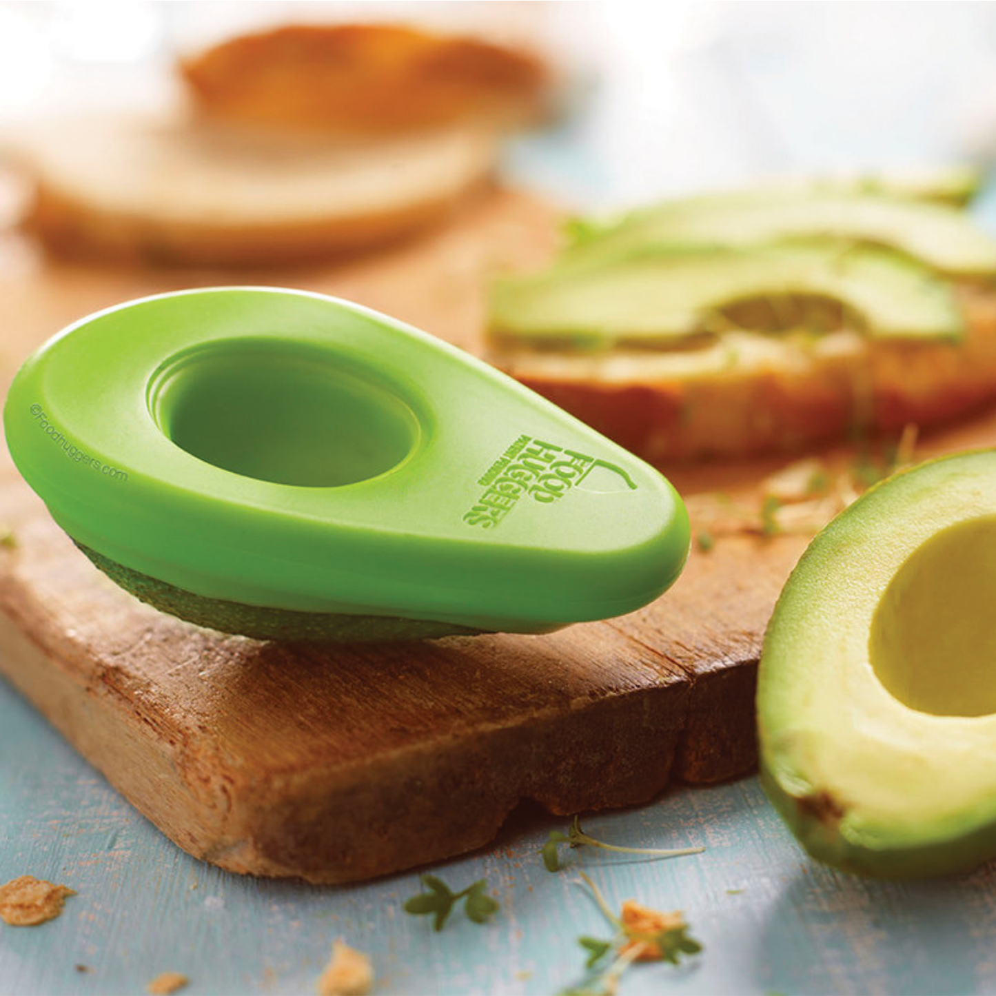 Food Huggers - BESTSELLER - Green Avocado Huggers - Set of 2 Food Huggers