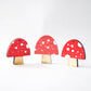 Painted Mushroom ornament (flat) Collin Garrity