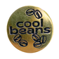 Cool Beans Pin - Recycled Brass Fair Anita