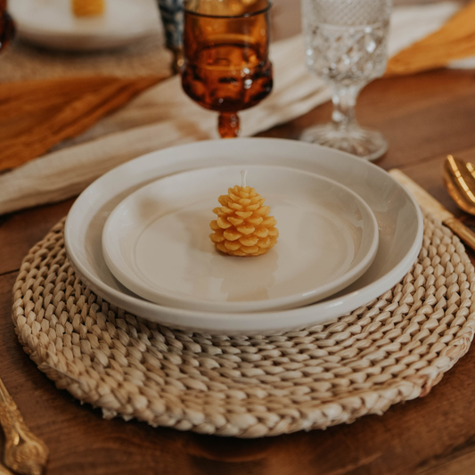 Pinecone (Sml) - Handmade Beeswax Candle