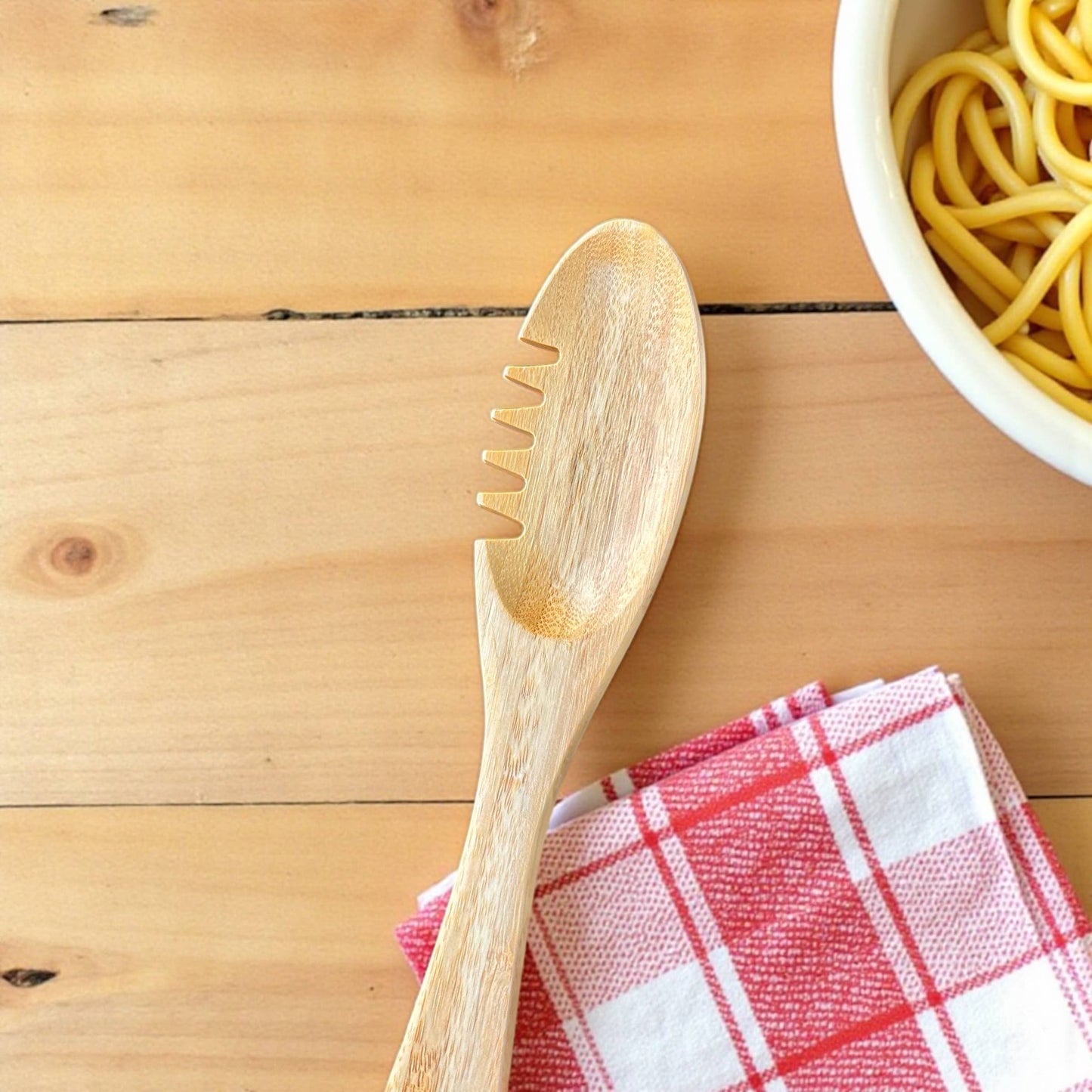 Bamboo Serving Utensil Spoon | NEW Bamboo Switch