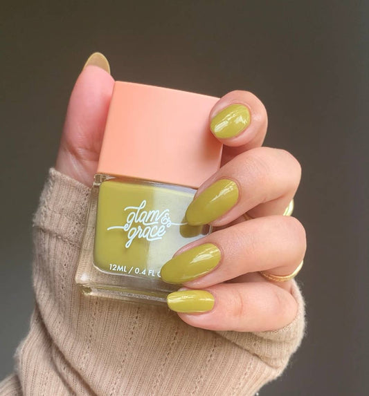 Glam & Grace - Non-Toxic Nail Polish - Avocado Toast Glam & Grace