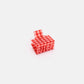 Midi Box Claw in Red Plaid CHUNKS