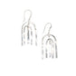 Fair Anita - Arch Earrings: Silver Fair Anita