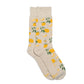 Socks that Plant Trees (Beige Lemons) Conscious Step