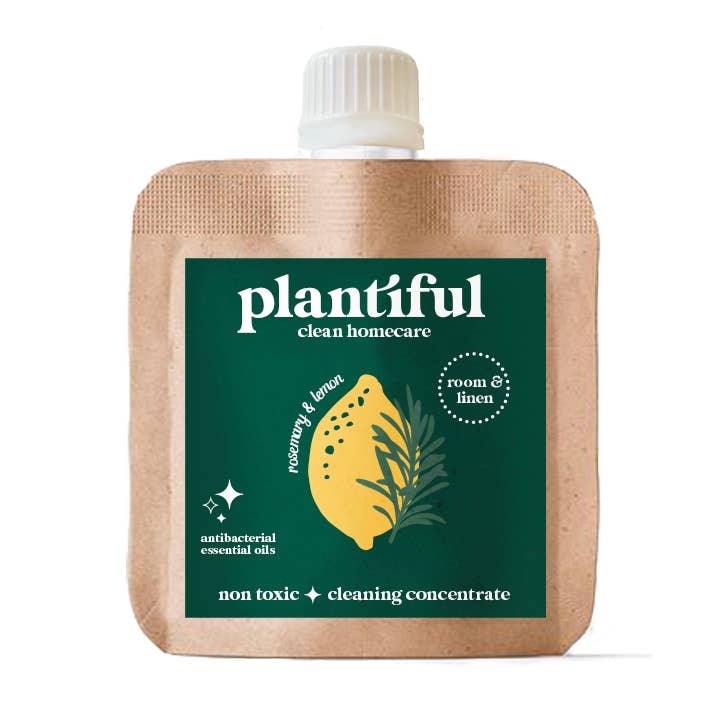 Plantiful Clean - Room & Linen Spray Concentrated Refill: Lemongrass & Sage Plantiful Clean