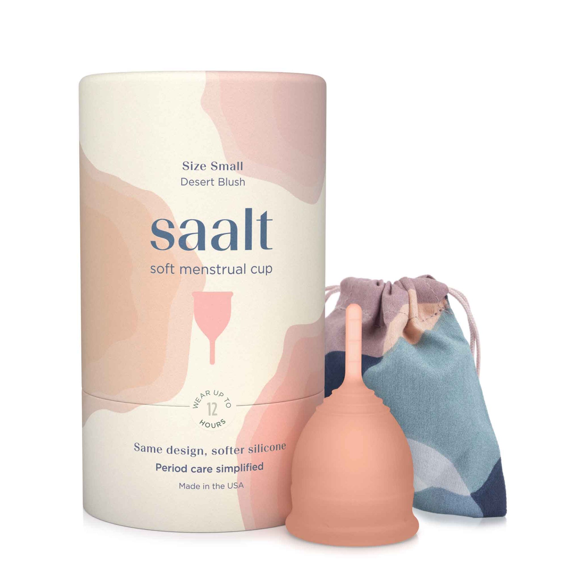Saalt - Saalt Soft Menstrual Cup: Regular / Desert Blush Saalt