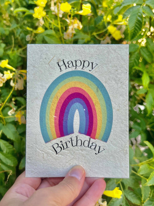 Hand-Drawn Seed Paper Greeting by Marissa Kay || MR1 Marissa Kay Co