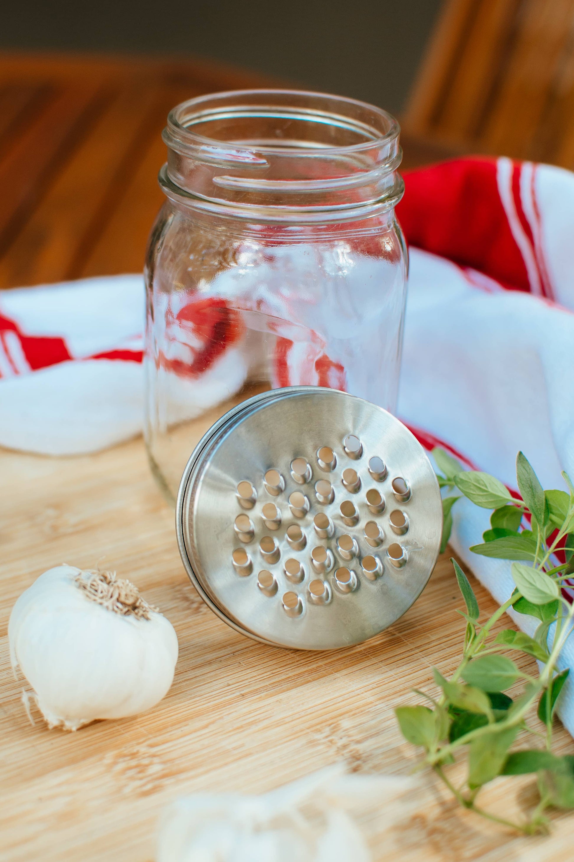 Mason Jar Grater Lid Zefiro