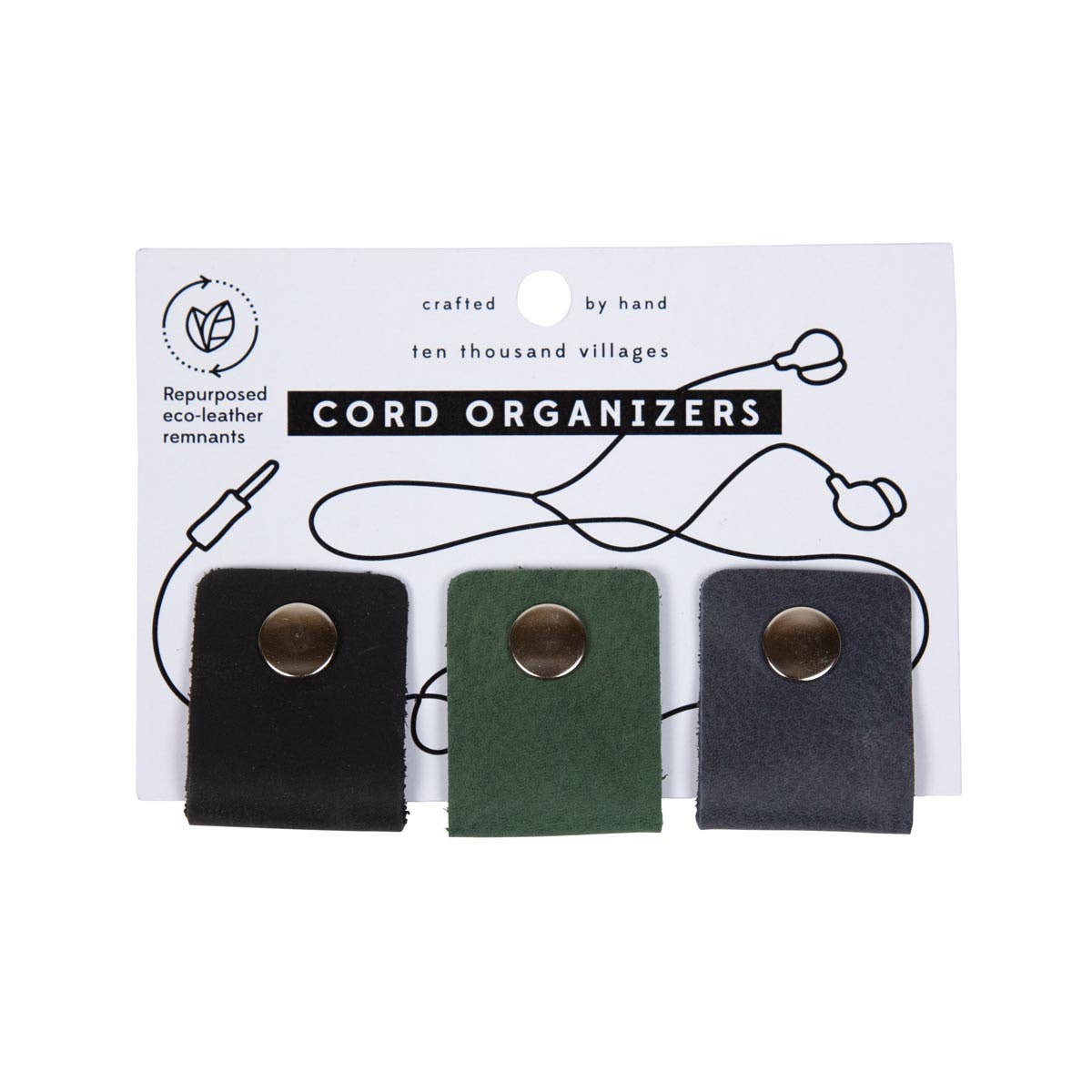 Leather Cord Organizers Ten Thousand Villages