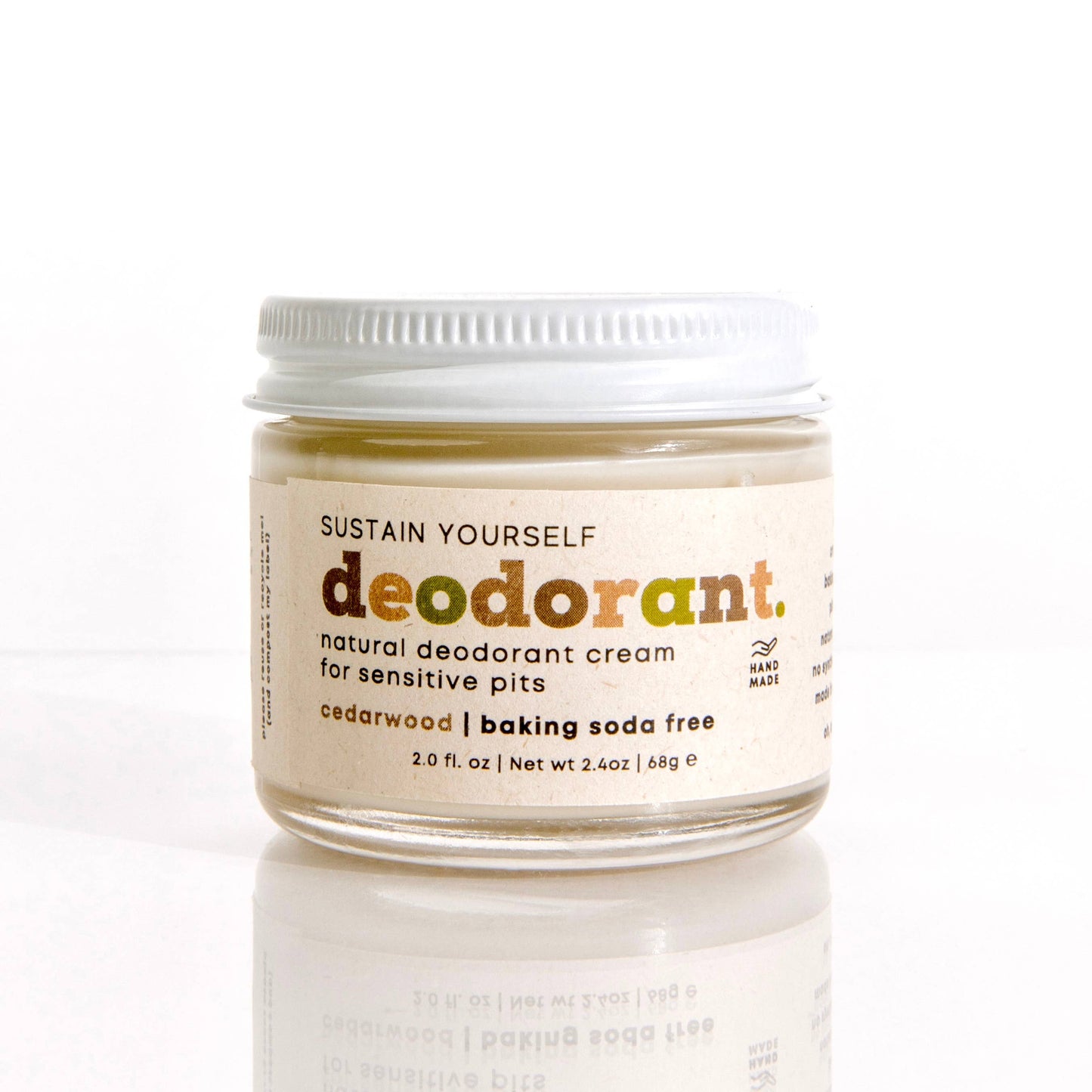 Cedarwood Deodorant Cream Sustain Yourself