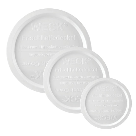 WECK® Keep Fresh Cover S, M, L - White