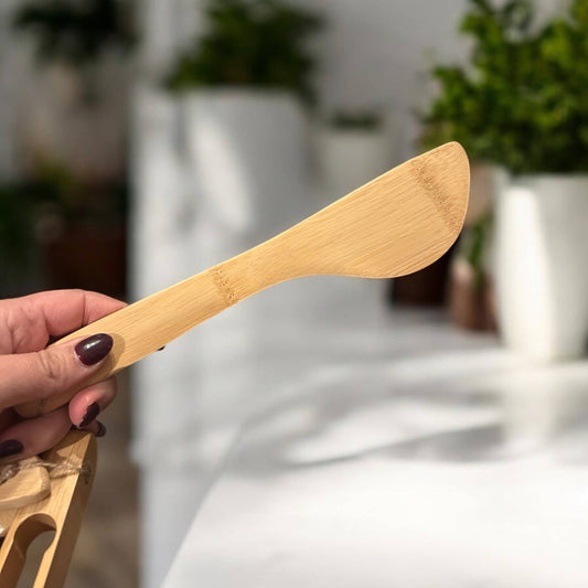 Kitchen Utensil Set | 4 Piece | Earth Day Bestseller Bamboo Switch