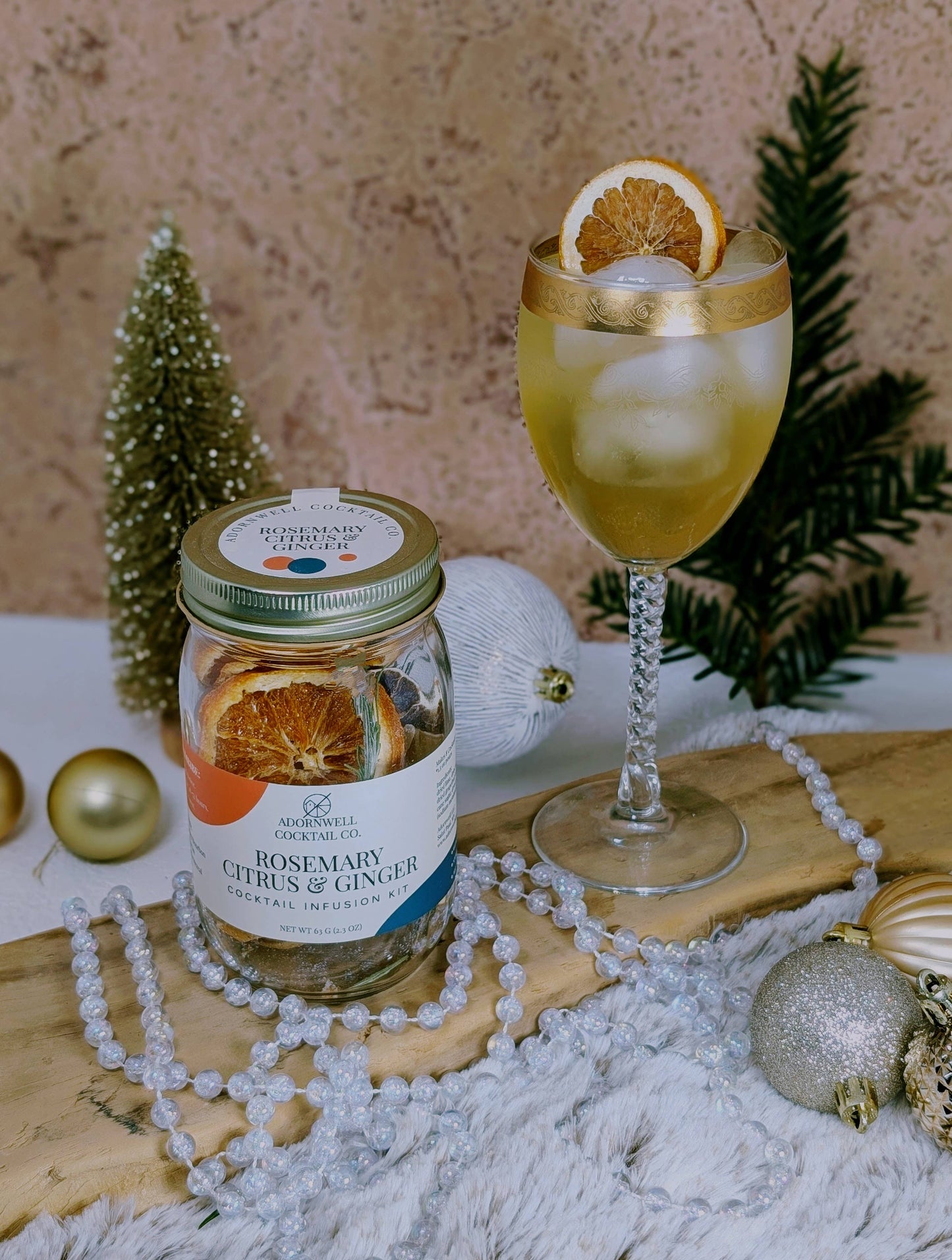 Rosemary Citrus & Ginger Cocktail Infusion Kit