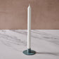 Kasi Round Taper Candle Holder - Blue/Gray