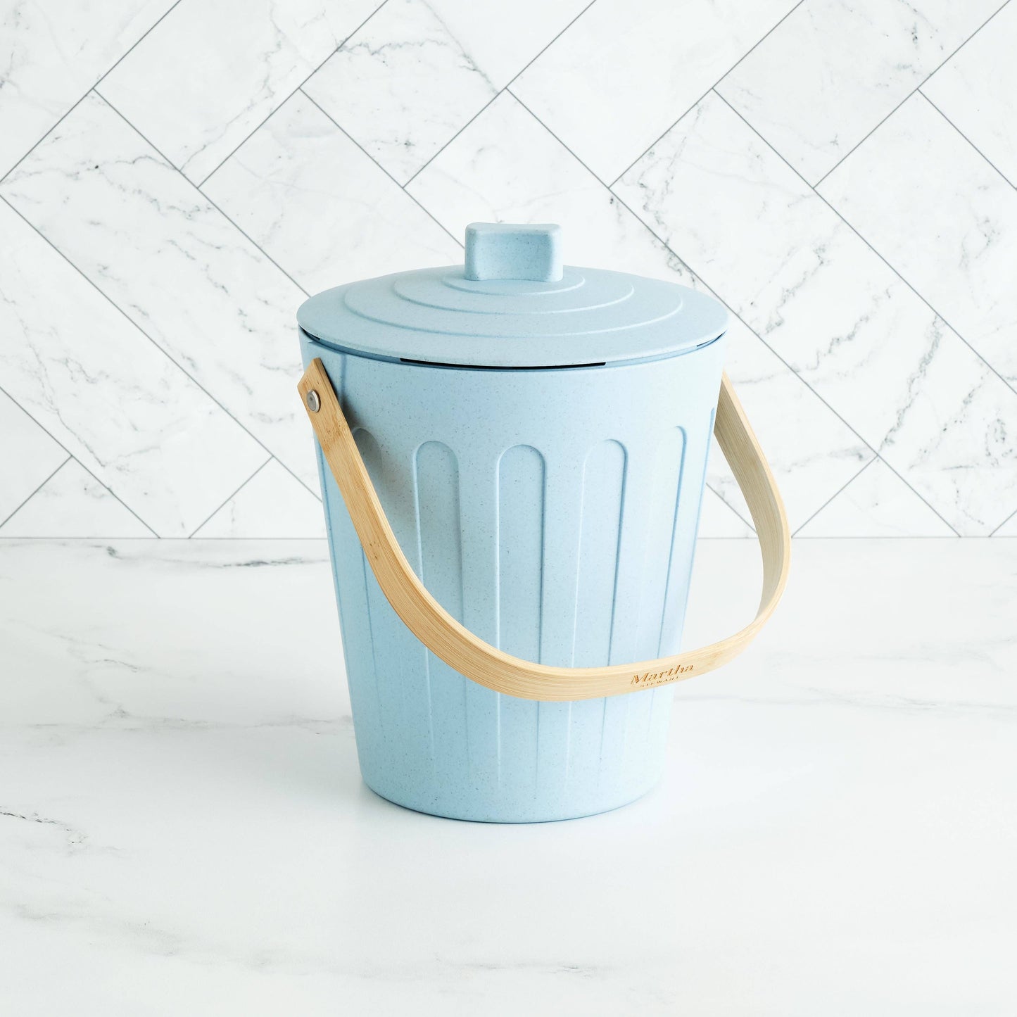 Compost Bin - Martha Stewart - .7 Gal Cap. - Dishwasher Safe Bamboozle