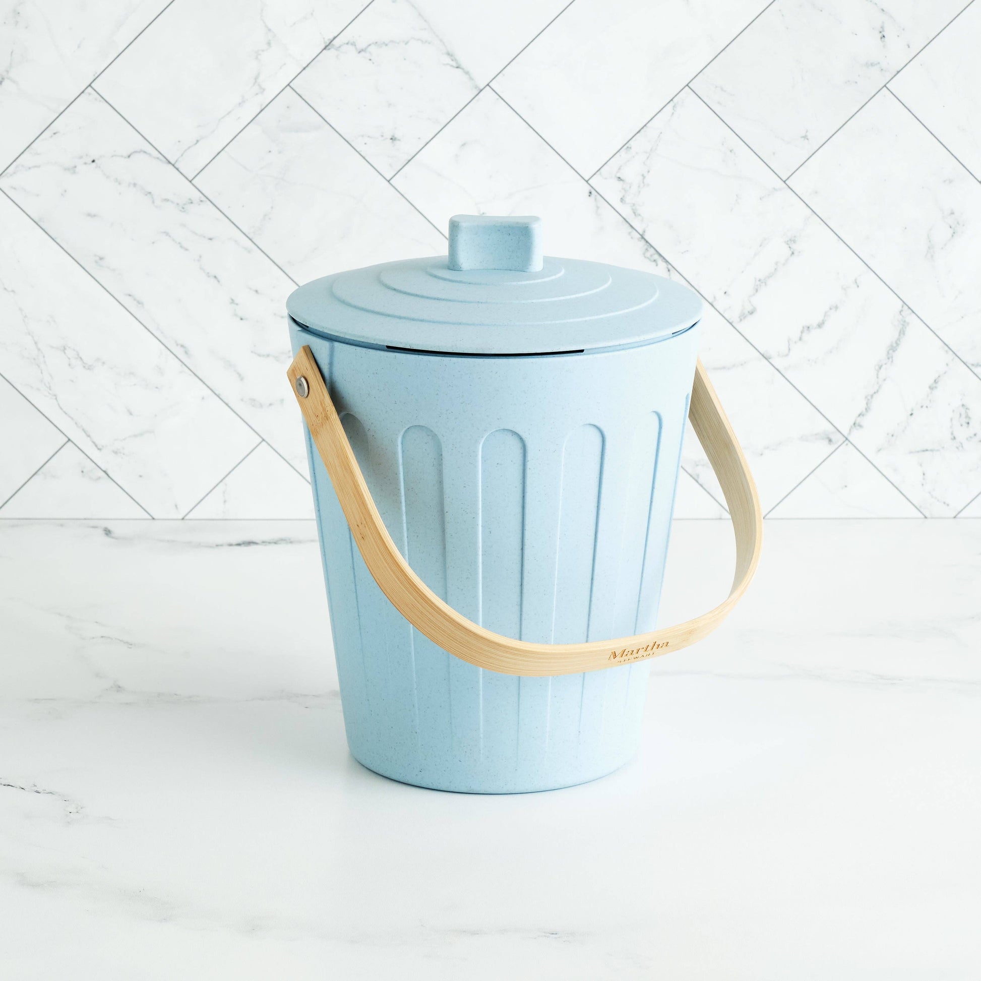 Compost Bin - Martha Stewart - .7 Gal Cap. - Dishwasher Safe Bamboozle
