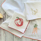 Vegetable Flour Sack Towels, set of three Dot and Army