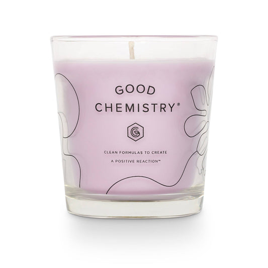 Lavender + Ooh La La Reusable Glass Candle Good Chemistry