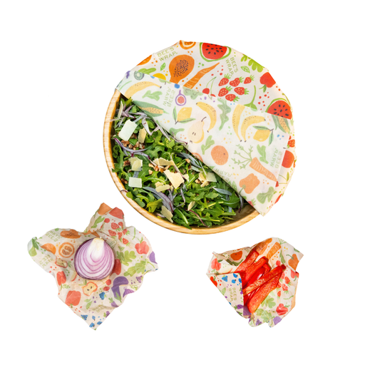 Bee's Wrap - New! Garden Party - Assorted 3 Pack Bee's Wrap