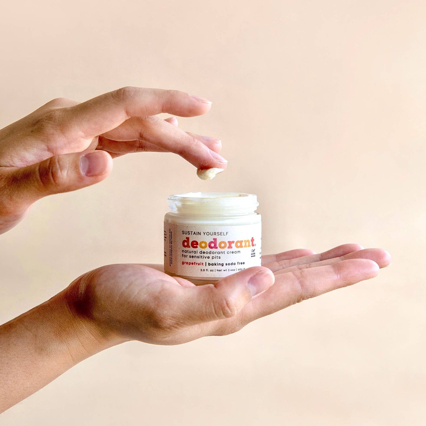 Grapefruit Deodorant Cream Sustain Yourself