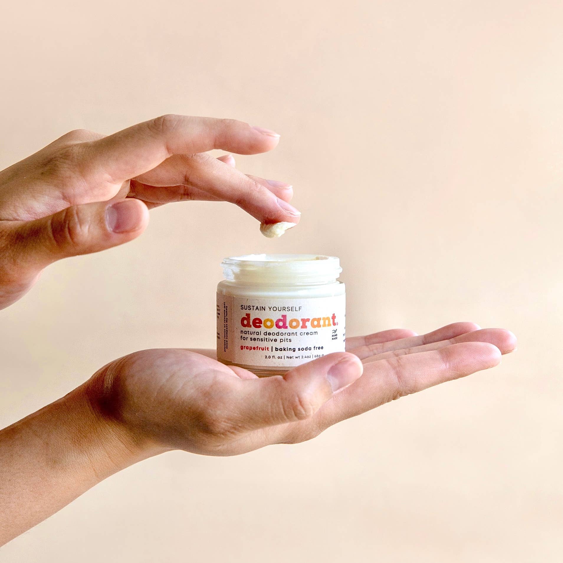 Grapefruit Deodorant Cream Sustain Yourself