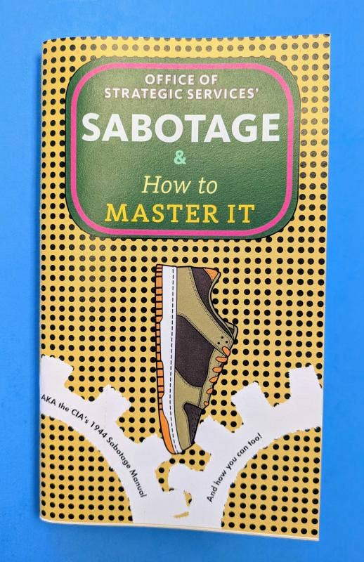 Sabotage & How to Master It (Zine) Microcosm Publishing & Distribution