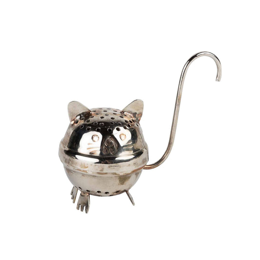 Ten Thousand Villages - Billee Standing Cat Tea Ball Infuser Ten Thousand Villages