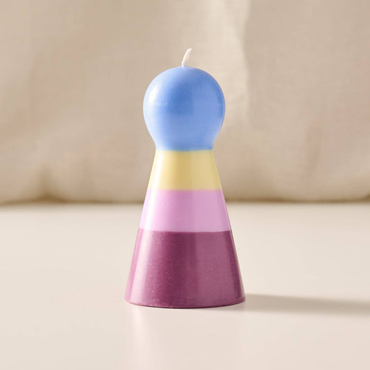 Balok Berry Tones Palm Wax Pawn Candle
