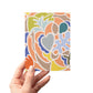 Matisse Inspired Abstract Art Greeting Card MASU