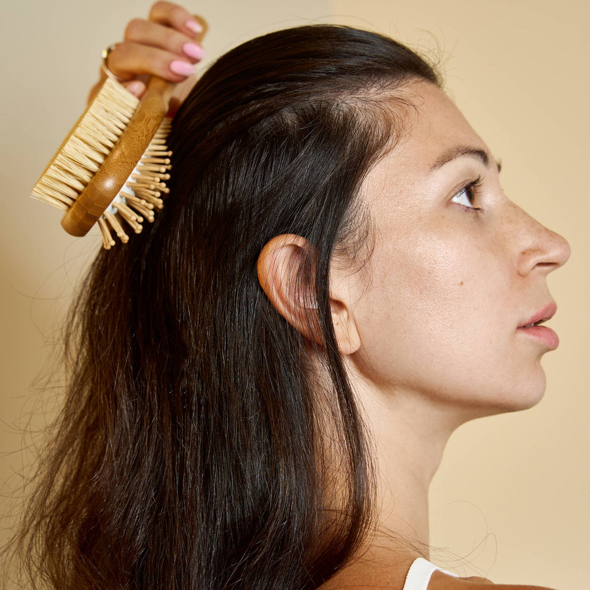 Bamboo Two Sided Hairbrush