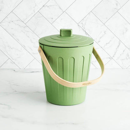 Compost Bin - Martha Stewart - .7 Gal Cap. - Dishwasher Safe Bamboozle