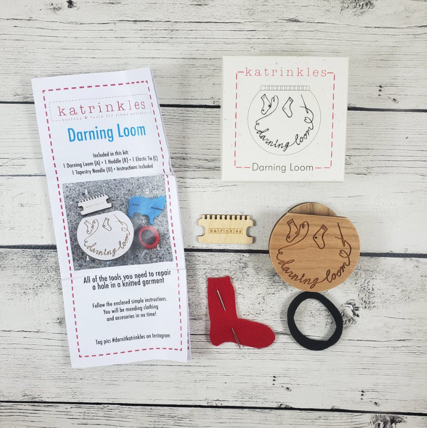 Katrinkles - Smaller Darning and Mending Loom Kit: Smaller Darning Loom Kit - $36 Katrinkles