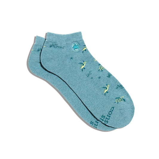 Ankle Socks that Protect Sea Turtles | Ocean Gifts