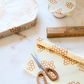 Bees Wrap Reusable Beeswax Food Wrap Roll - Honeycomb Print