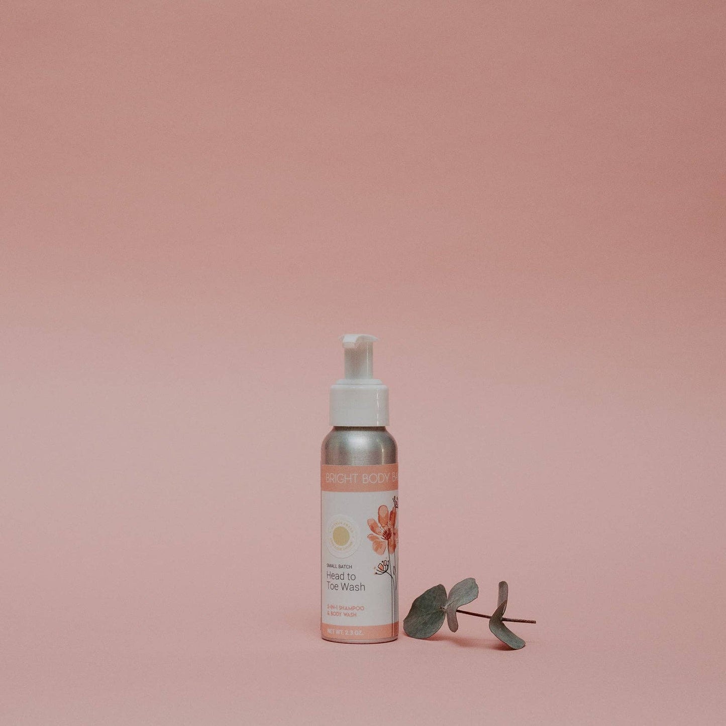 Head To Toe Wash | Nontoxic Baby/Toddler Shampoo + Body Wash Bright Body