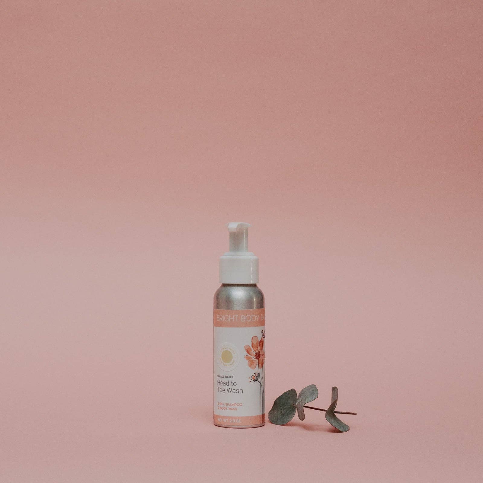 Head To Toe Wash | Nontoxic Baby/Toddler Shampoo + Body Wash Bright Body