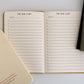 Pocket-Sized To-Do List Notebook Journal in Cream Paper Baristas