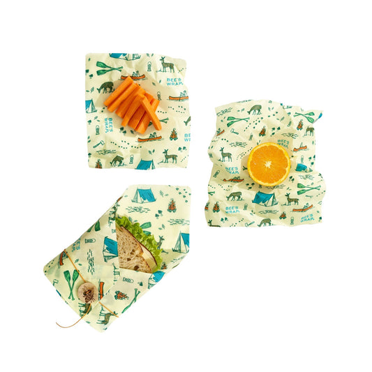 Bee's Wrap - New! Great Outdoors Lunch 3 Pack Bee's Wrap