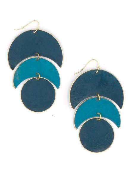 Moon Phase Earrings Fair Anita