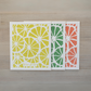 Paper Baristas - Set of 3 Swedish Dishcloth: Orange Yellow Green Citrus Fruit Paper Baristas