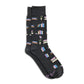 Socks that Give Books | Gray Bookshelves - Gifts for Readers