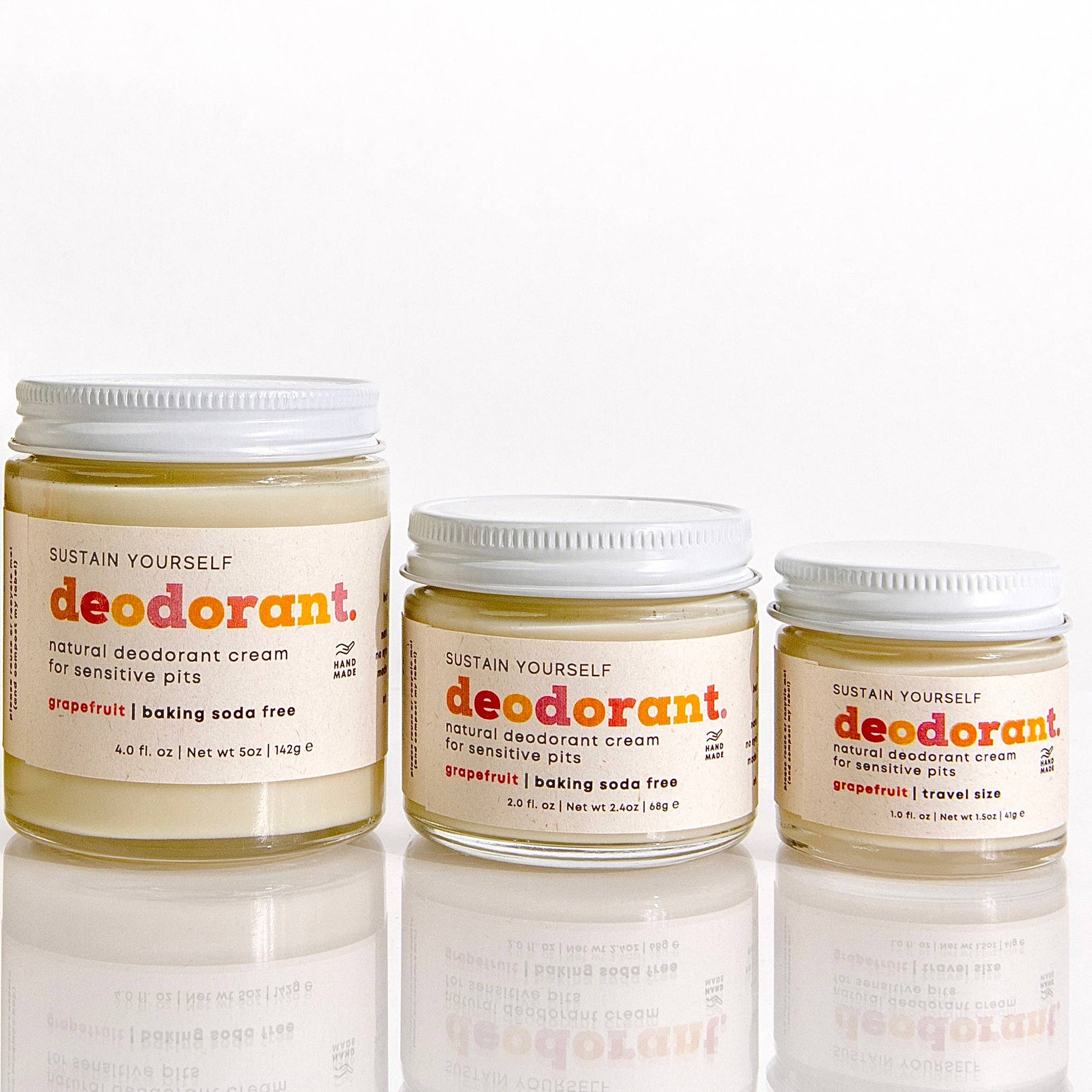Grapefruit Deodorant Cream Sustain Yourself